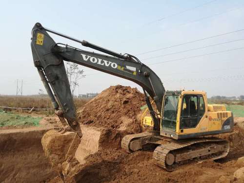 陕西出售转让二手5880小时2012年沃尔沃EC210B挖掘机