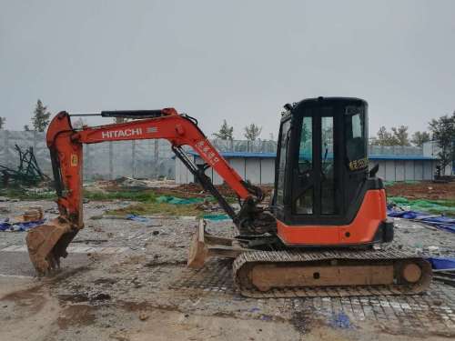 陕西出售转让二手8417小时2010年日立ZX50U挖掘机