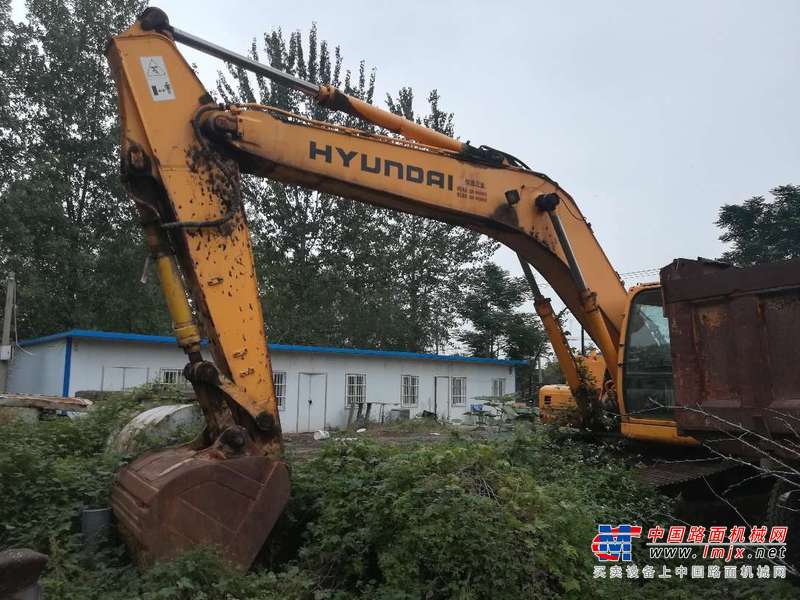 陕西出售转让二手7000小时2009年现代R305LC挖掘机