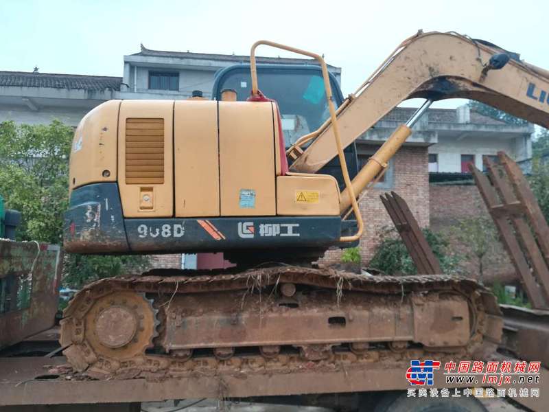 陕西出售转让二手4000小时2013年柳工CLG908D挖掘机