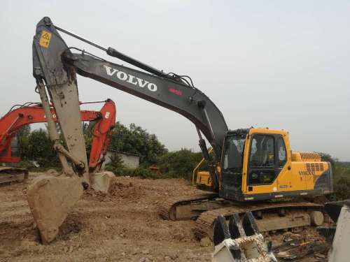 陕西出售转让二手4615小时2011年沃尔沃EC210B挖掘机