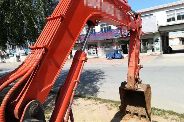 辽宁出售转让二手8000小时2008年福临机械轮挖WY80挖掘机