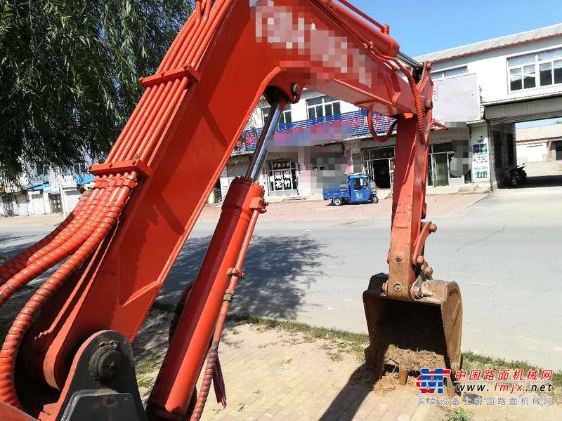 辽宁出售转让二手8000小时2008年福临机械轮挖WY80挖掘机