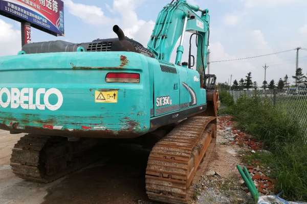 辽宁出售转让二手6000小时2013年神钢SK350LC挖掘机
