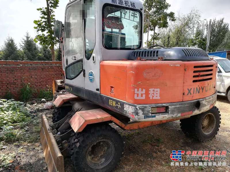 辽宁出售转让二手6000小时2011年新源机械XY65W挖掘机