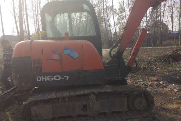 山东出售转让二手9600小时2007年斗山DH60挖掘机