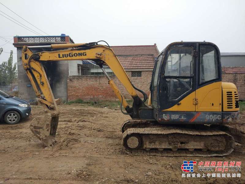 山东出售转让二手9600小时2010年柳工CLG906C挖掘机