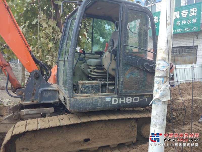 山东出售转让二手4500小时2012年斗山DH80挖掘机