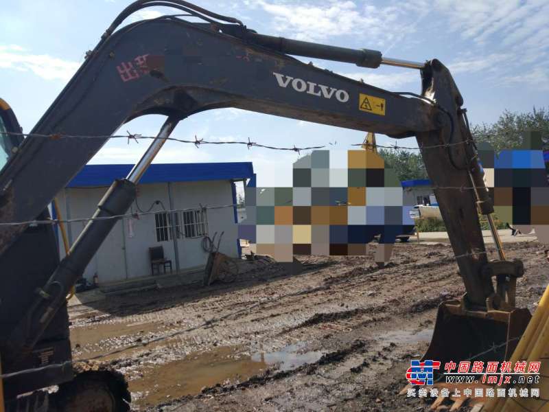 陕西出售转让二手4000小时2014年沃尔沃EC80D挖掘机