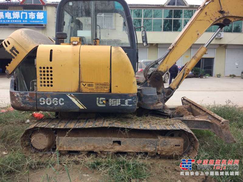 山东出售转让二手6000小时2012年柳工CLG906C挖掘机