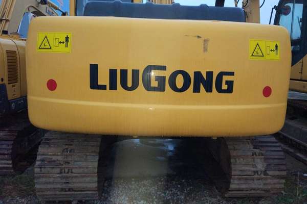 陕西出售转让二手5000小时2012年柳工CLG915D挖掘机