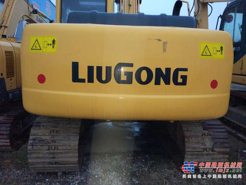 陕西出售转让二手5000小时2012年柳工CLG915D挖掘机