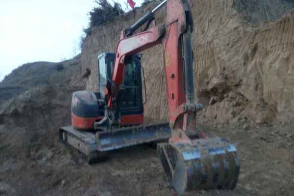 山西出售转让二手3800小时2013年日立ZX50U挖掘机