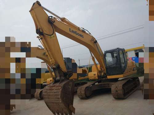 陕西出售转让二手5000小时2012年柳工CLG922D挖掘机