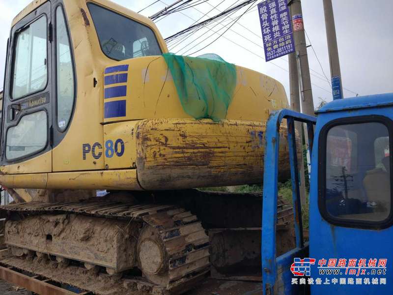 山东出售转让二手9600小时2010年小松PC60挖掘机