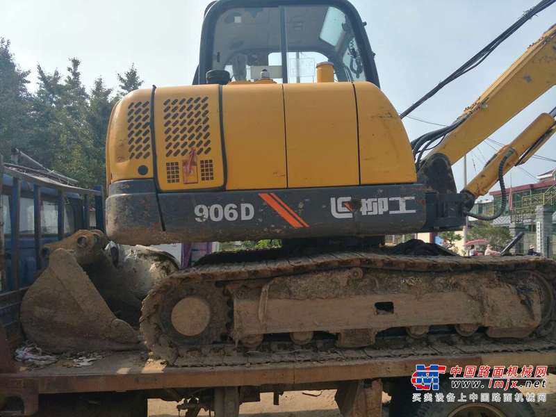 山东出售转让二手3000小时2015年柳工CLG906D挖掘机