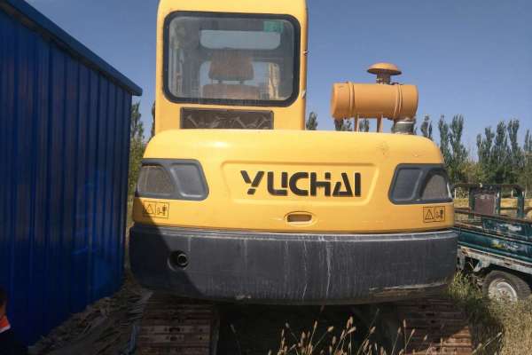 宁夏出售转让二手6800小时2012年玉柴YC60挖掘机