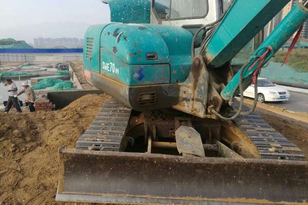 山东出售转让二手8631小时2010年山河智能SWE70N9挖掘机