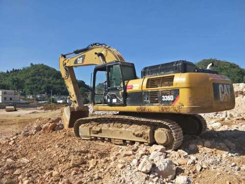 贵州出售转让二手9500小时2010年卡特彼勒336D挖掘机