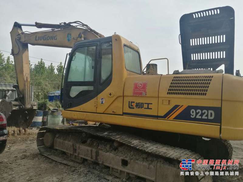 山东出售转让二手7683小时2010年柳工922D挖掘机