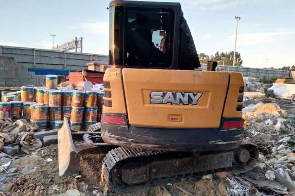山东出售转让二手4000小时2014年三一重工SY55C挖掘机