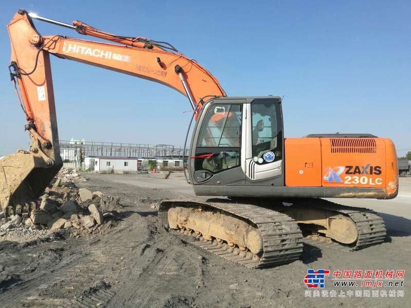 山东出售转让二手6058小时2014年日立ZX200LC挖掘机