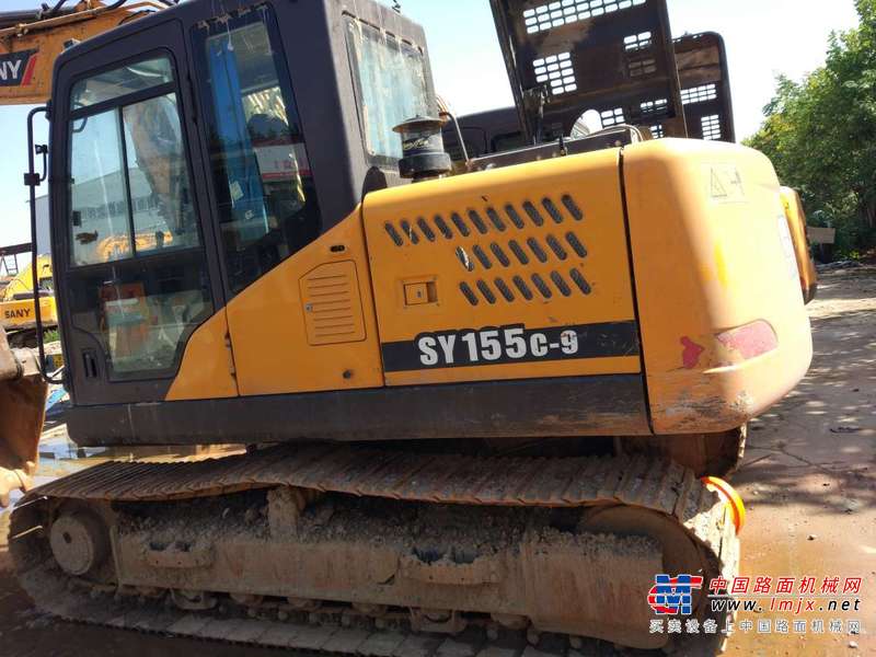 陕西出售转让二手3000小时2014年三一重工SY135C挖掘机