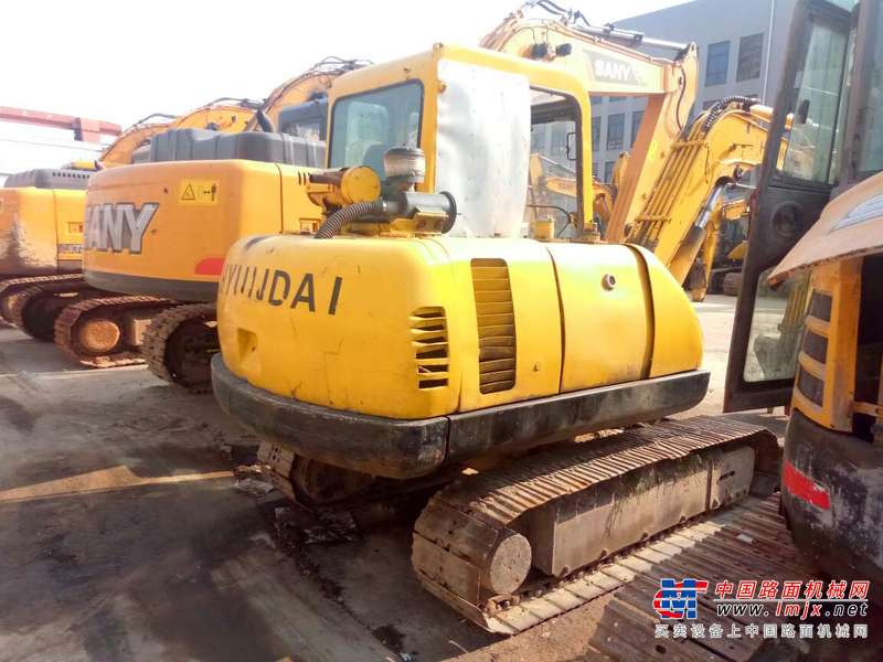 山东出售转让二手11000小时2008年现代R55挖掘机