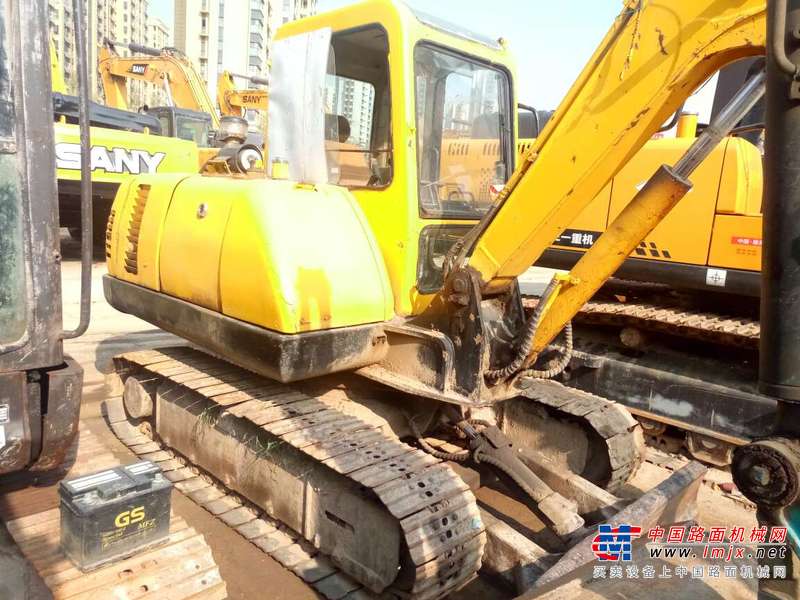 山东出售转让二手11000小时2008年现代R55挖掘机