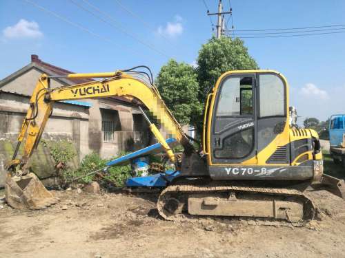 安徽出售转让二手7500小时2011年玉柴YC60挖掘机