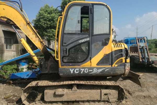 安徽出售转让二手7500小时2011年玉柴YC60挖掘机