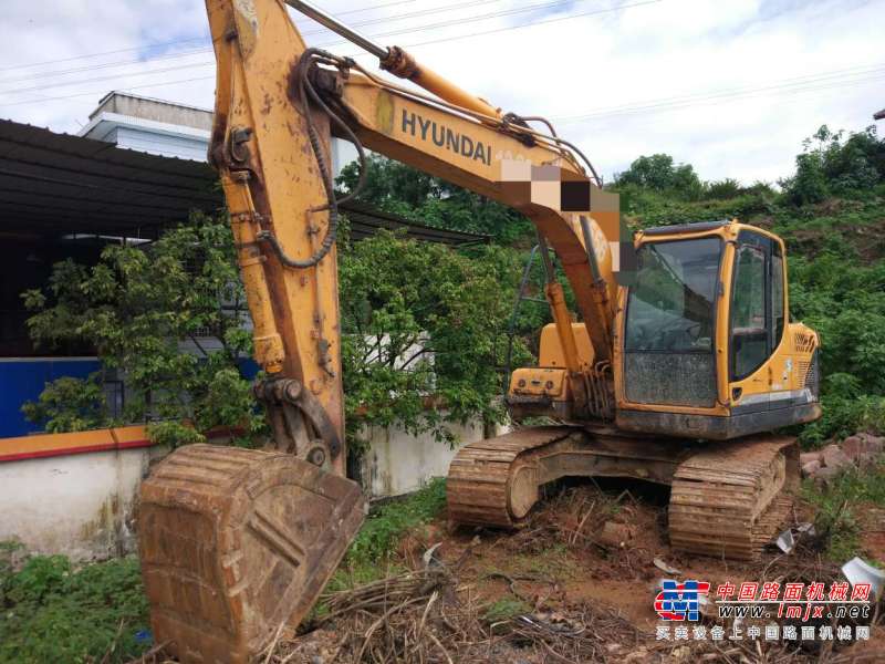 云南出售转让二手1000小时2013年现代R150LC挖掘机