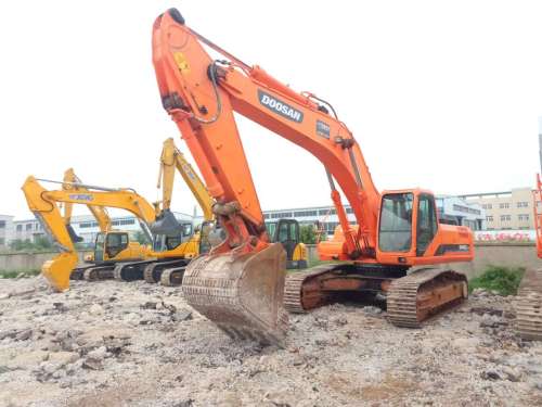 山东出售转让二手5500小时2011年斗山DH420LC挖掘机