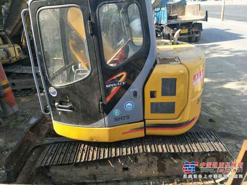 河北出售转让二手7100小时2007年住友SH75X挖掘机