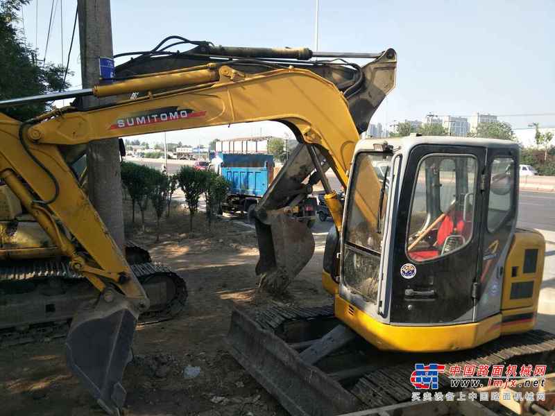 河北出售转让二手7100小时2007年住友SH75X挖掘机
