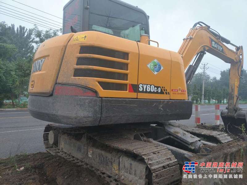 山东出售转让二手4000小时2014年三一重工SY60C挖掘机