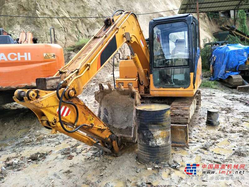 云南出售转让二手3000小时2013年福田雷沃FR80H挖掘机