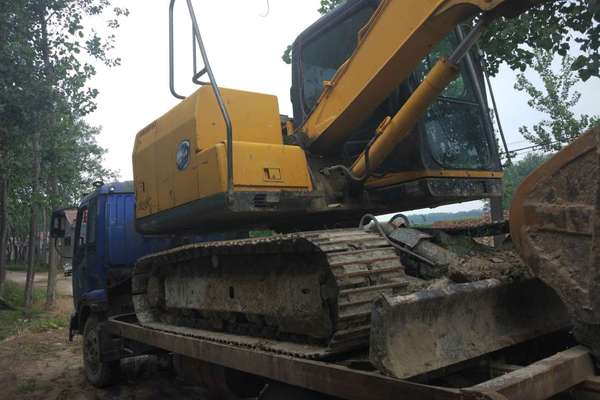 山东出售转让二手4500小时2012年山重建机JCM908C挖掘机