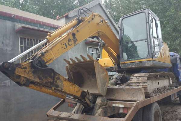 山东出售转让二手4500小时2012年山重建机JCM908C挖掘机