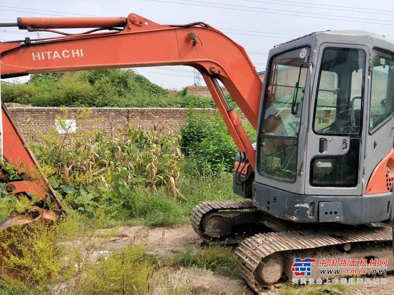 山西出售转让二手7000小时2010年日立EX55UR挖掘机