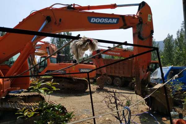 山东出售转让二手9000小时2011年斗山DH225LC挖掘机