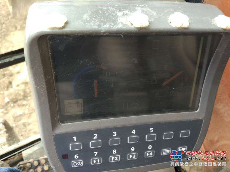 陕西出售转让二手7253小时2010年日立ZX200挖掘机