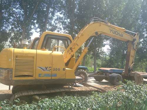 山东出售转让二手9800小时2007年玉柴YC85挖掘机