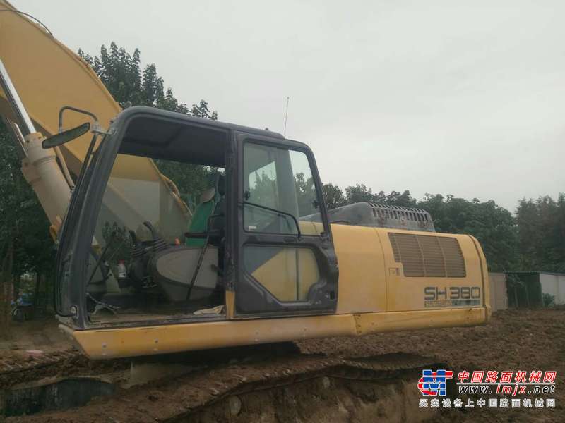 山东出售转让二手6500小时2014年住友SH380挖掘机