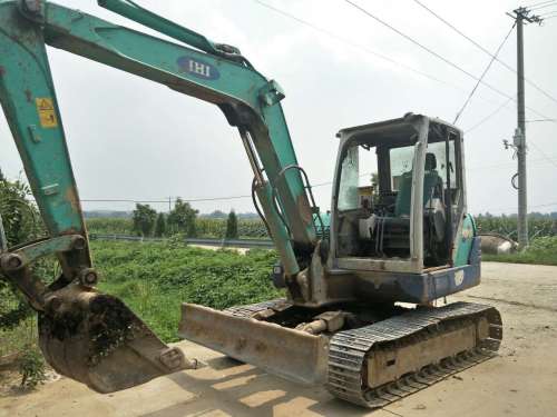 山东出售转让二手8000小时2009年石川岛60N挖掘机