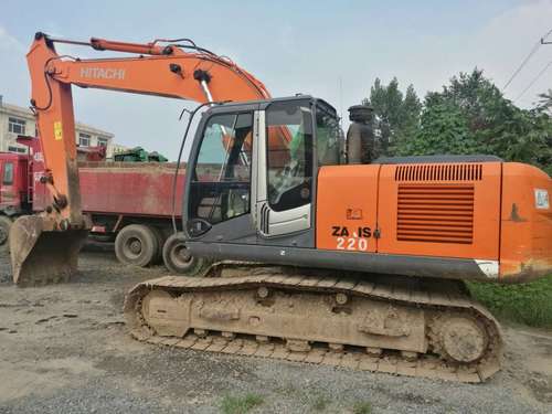 山东出售转让二手7318小时2010年日立ZX200挖掘机
