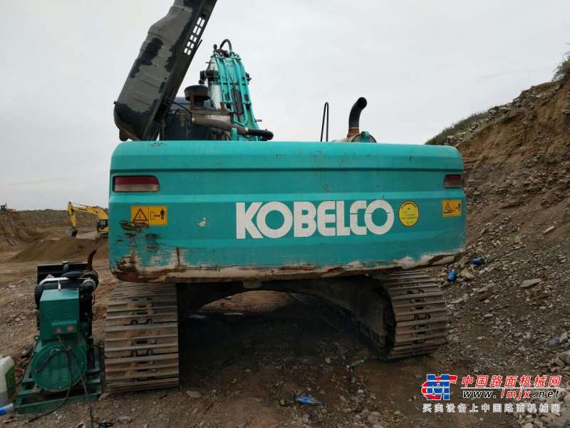 内蒙古出售转让二手16000小时2008年神钢SK350LC挖掘机