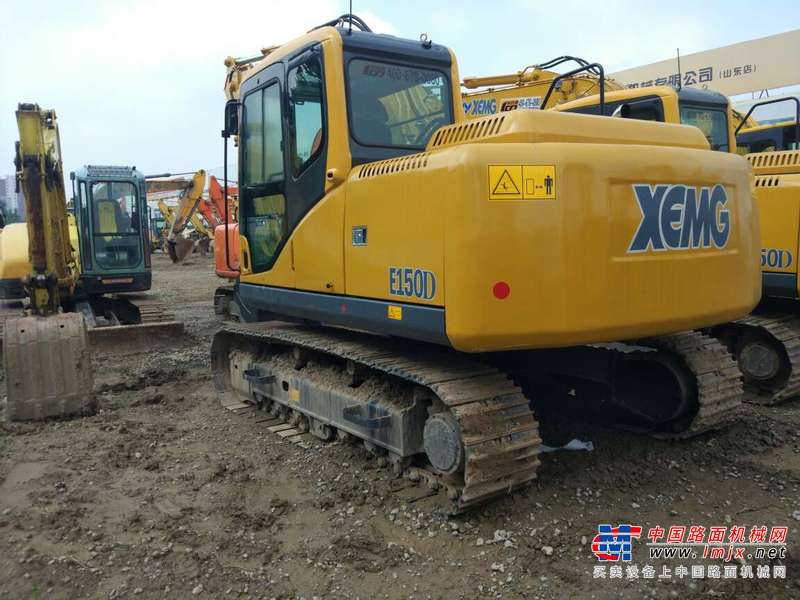 山东出售转让二手50小时2016年徐工XE150D挖掘机