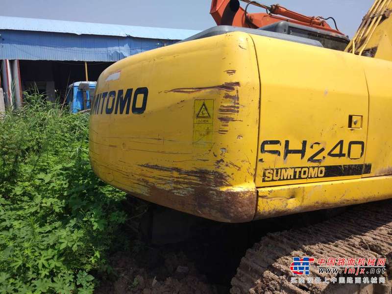 山东出售转让二手12000小时2009年住友SH200挖掘机