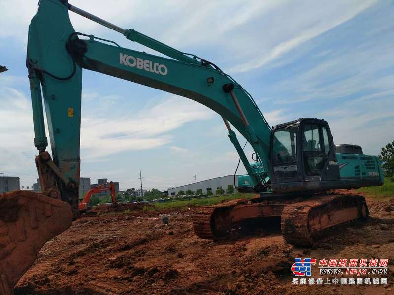 江西出售转让二手5600小时2013年神钢SK350LC挖掘机